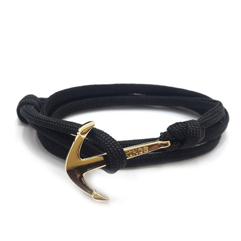 Gold Anchor || Black