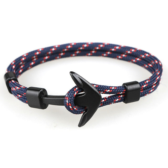 Dark Anchor || Red in Blue Stripes